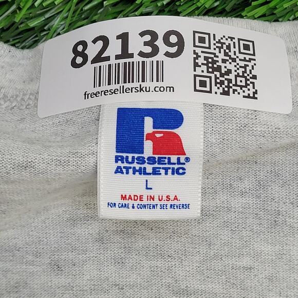 Vintage 1991 USSSA Church Softball Shirt Womens L 21x26 Gray - Picture 8 of 14